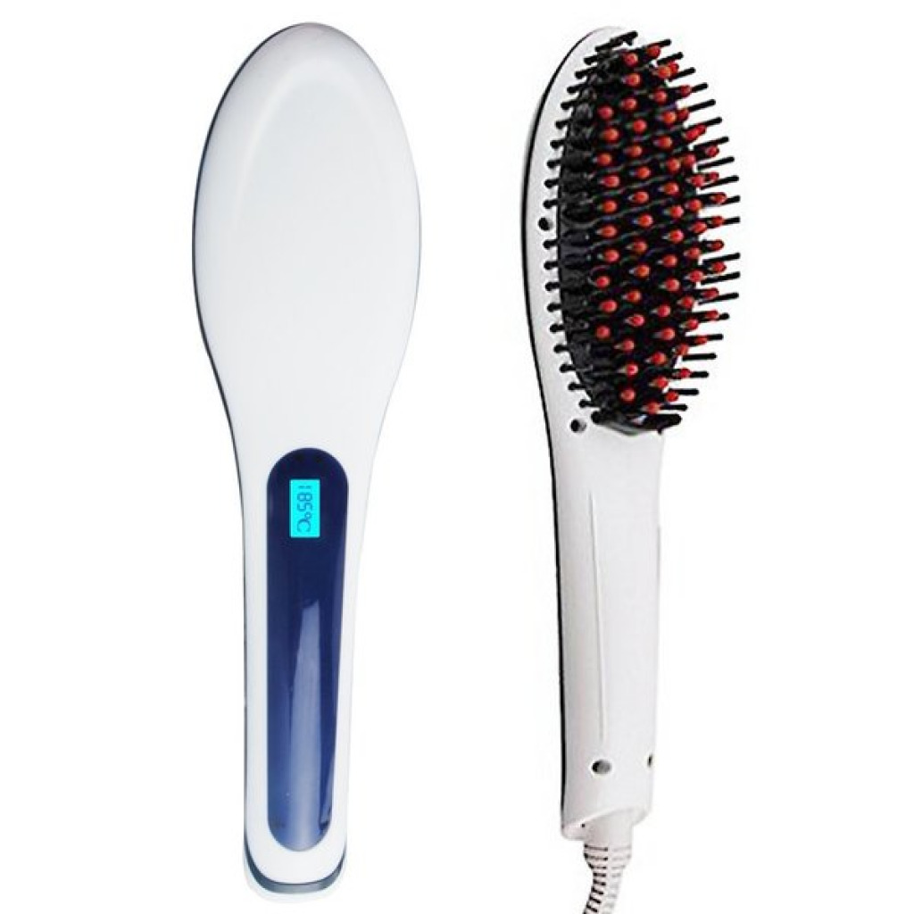 Buy Electronic Fast Hair Straightener with Detangling Brush - up to 446 ...