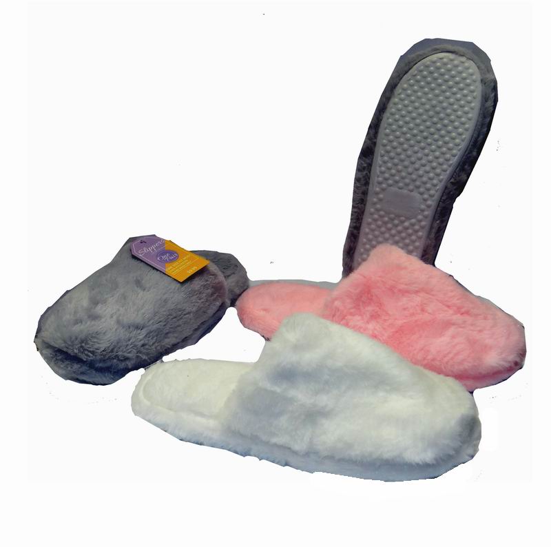 Buy Women's Plush Fuzzy Slipper with Padded Bottom Ones Size fits
