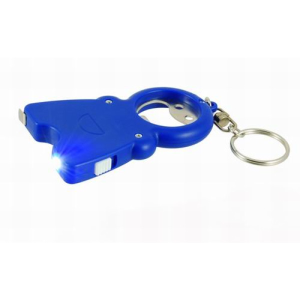 Buy Gadget Guy 3 in 1 Flashlight, Tape Measure & Bottle Opener Keychain