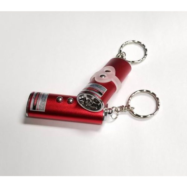 Buy 3 in 1 LED Flashlight Keychains With Laser Pointer Cheap H&J