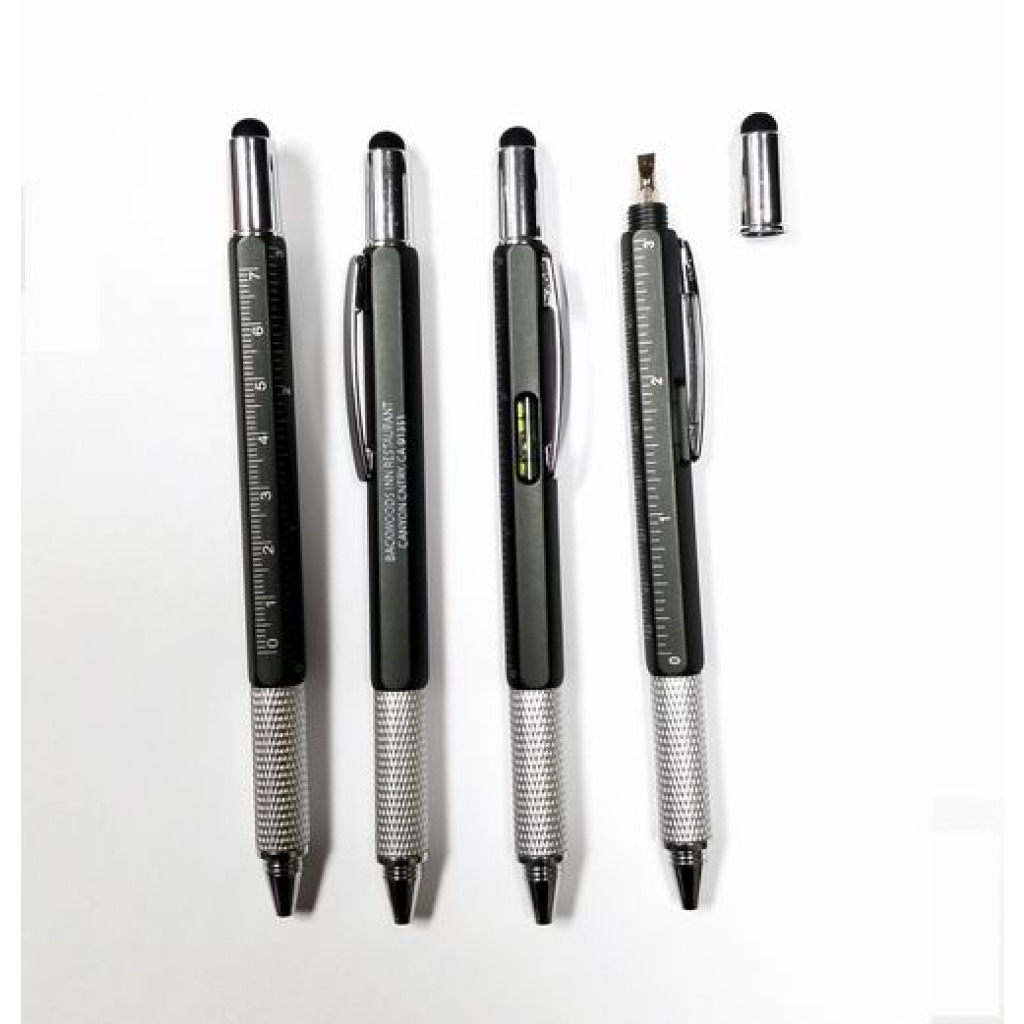 Buy Misprint Tool 6 in 1 Pens w/ Ruler, Level, Screwdriver & Stylus ...