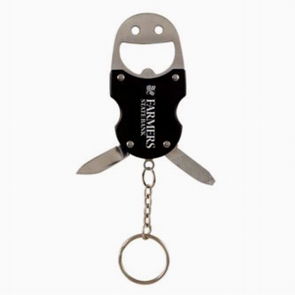 Buy Misprint Smiley Face 3 in 1 Metal Pocket Knife, Bottle Opener ...