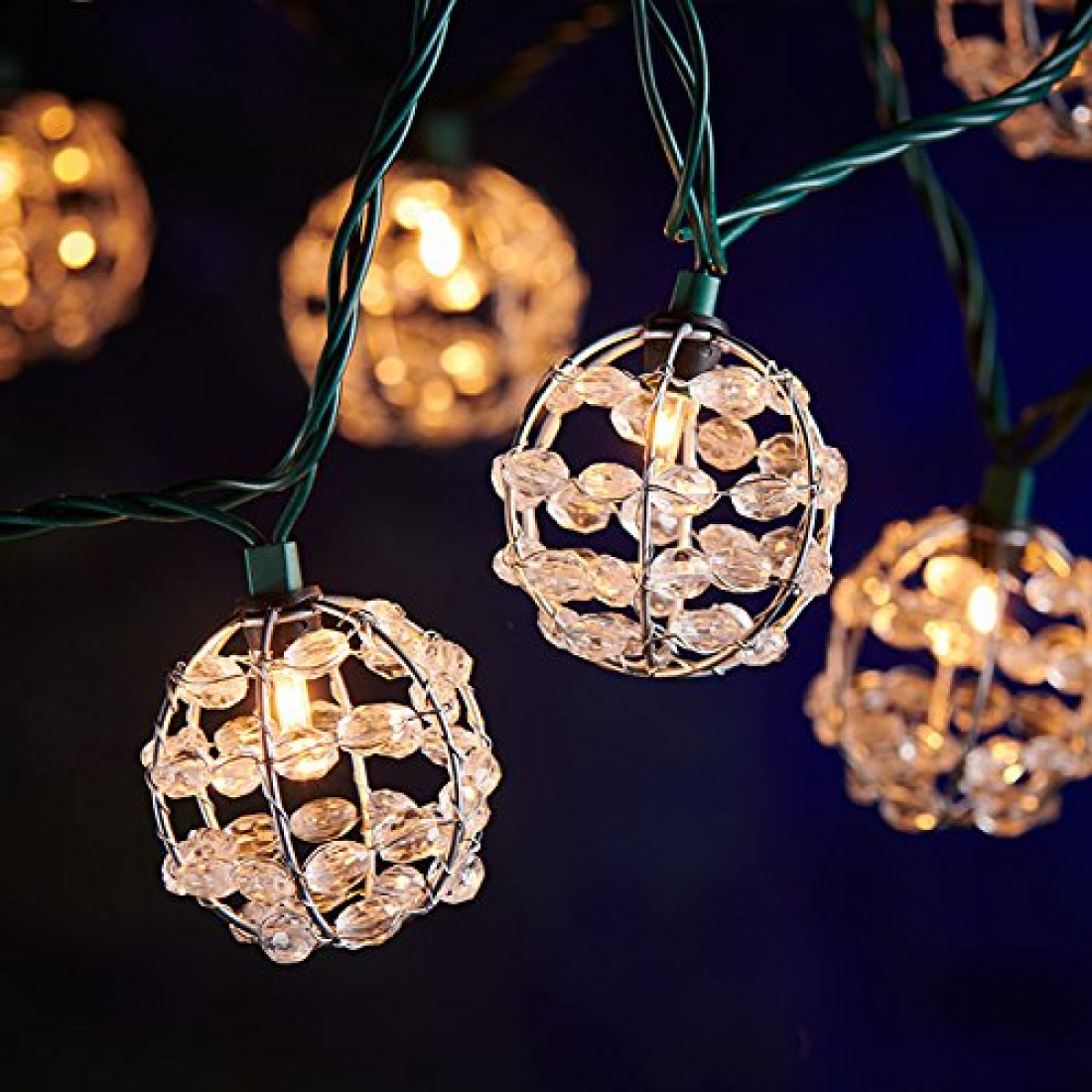 Buy Light Idea 10ct Jewel Globe String Light (Indoor/Outdoor Use