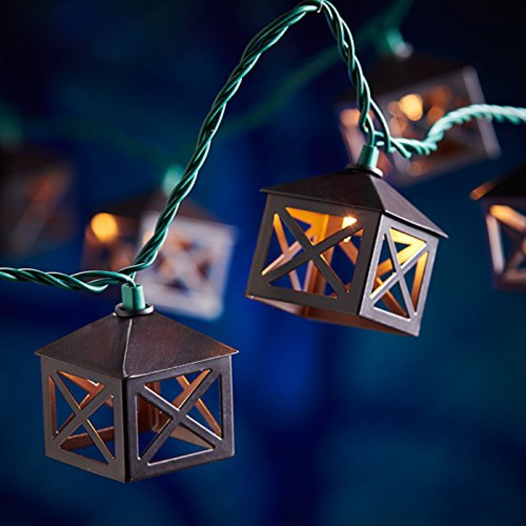 lantern string lights indoor