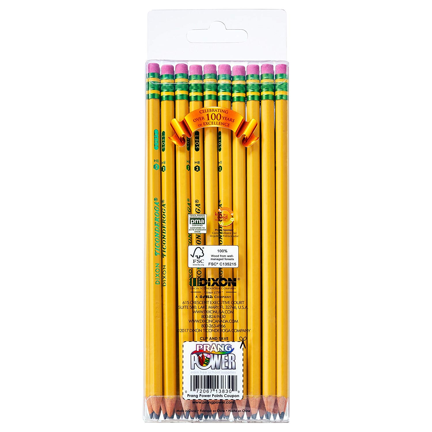 Buy Ticonderoga Wood 2 Pencils 30Pack Cheap H&J Liquidators and