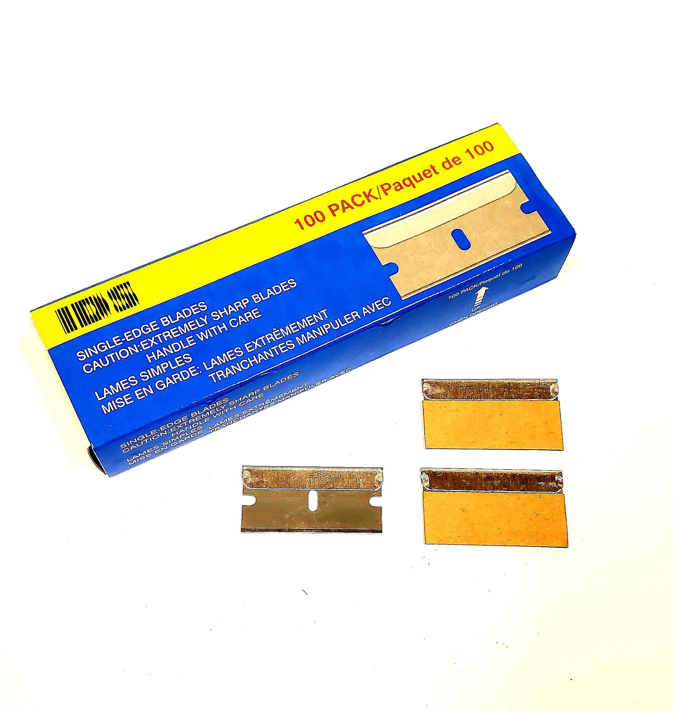 Buy SINGLE EDGE 1.5" RAZOR BLADES PACK OF 100 Made by IDS Cheap H&J