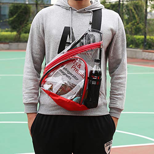 Buy Clear PVC Sling Bag Stadium Approved Clear Shoulder Crossbody