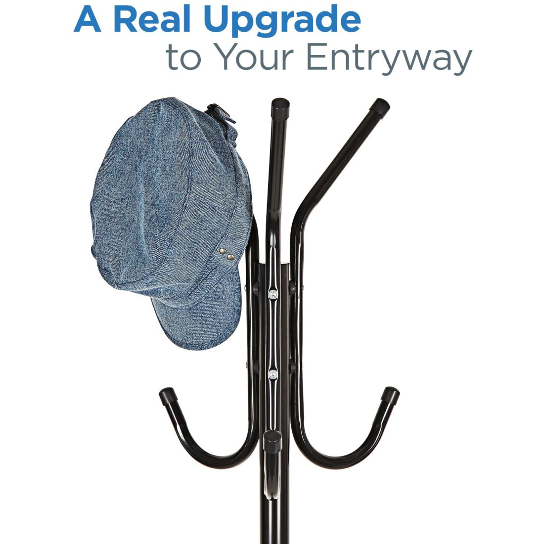 Buy Basics Hardware Metal Coat Rack 9 Hook Coat Hanger (Coat Rack) Cheap H&J Liquidators and