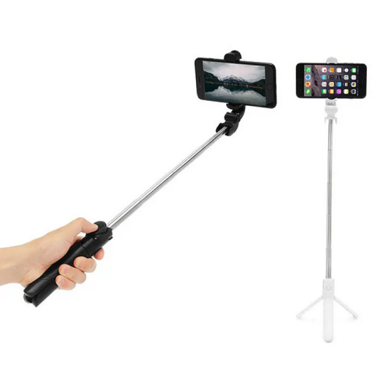 Buy SelfPro™ 3in1 Selfie Stick Phone Tripod with Wireless Remote Control Bluetooth Cheap H&J