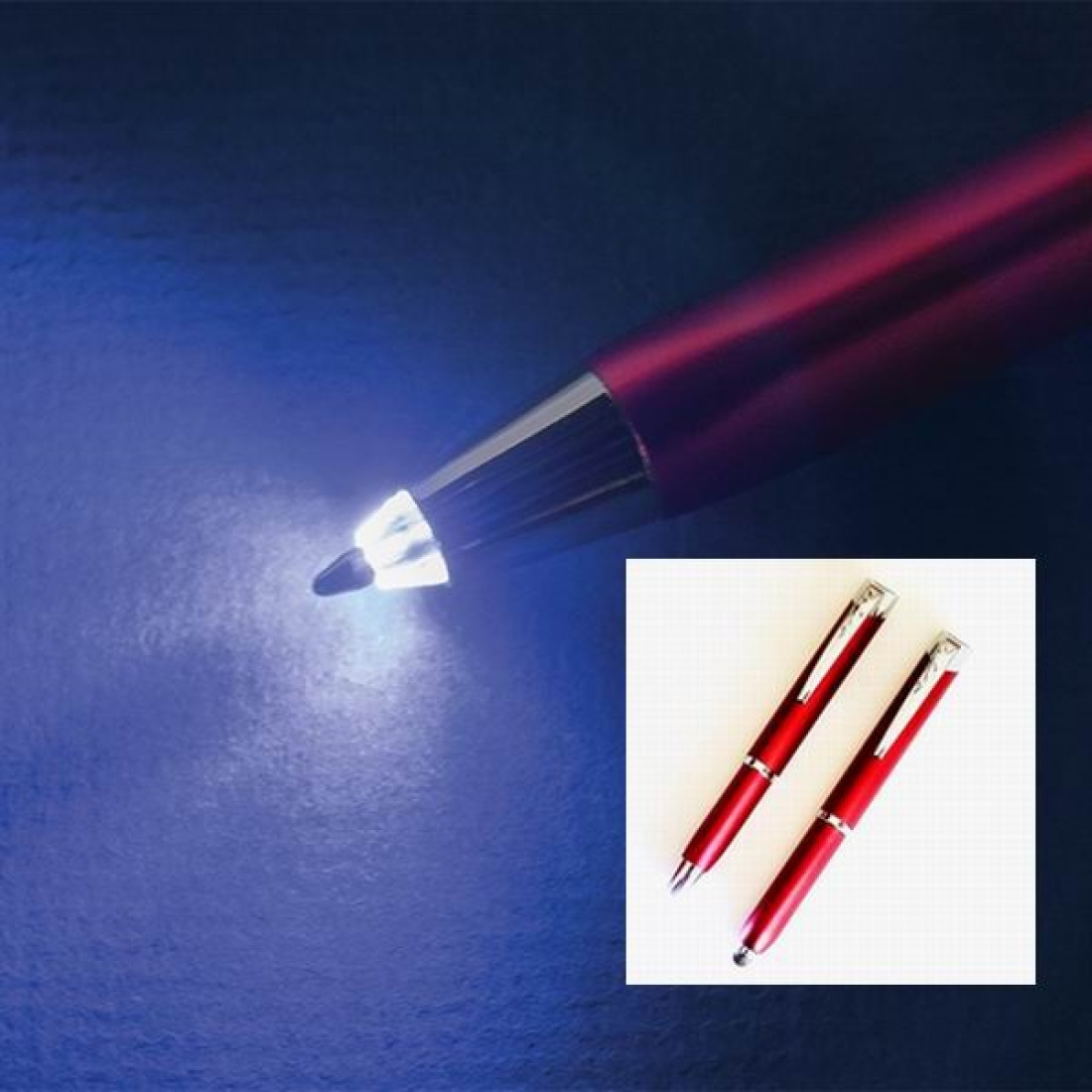 Buy LEDPEN Terranova Triple function LightUp LED Pull Cap Metal