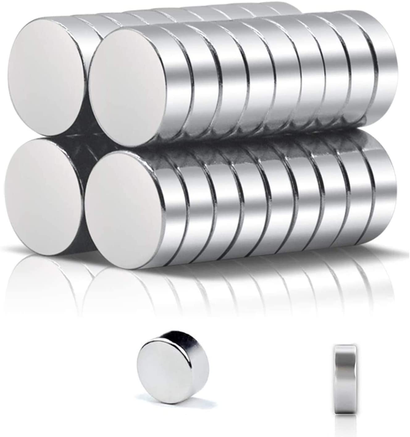 Buy Pack of 25 Stainless Steel Powerful Mini 6mm x 3mm Only