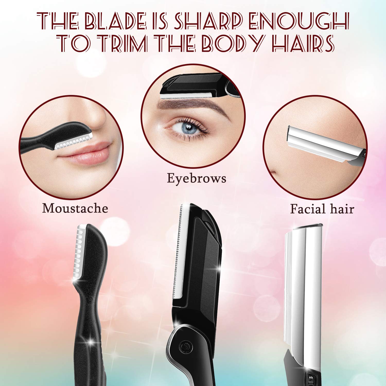 11 Piece Eyebrow Grooming Kit for Women Only 2.50/Set H&J