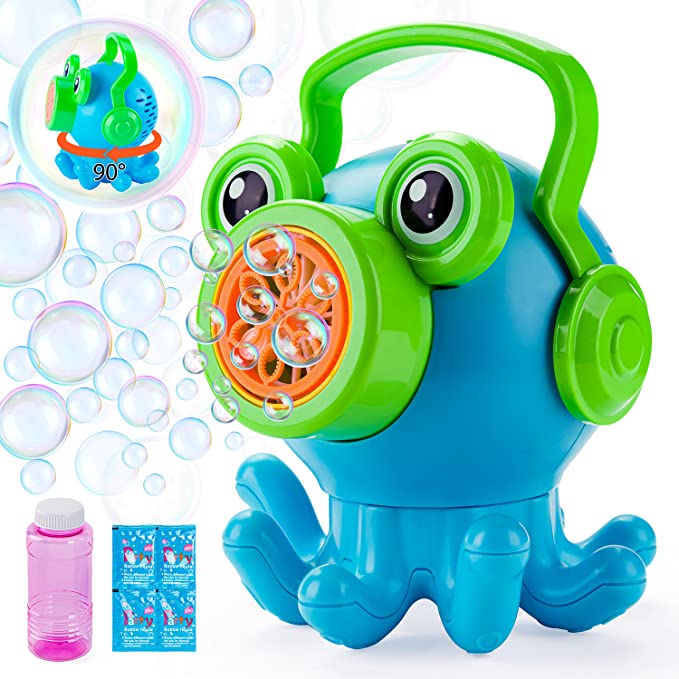 Octopus Bubble Machine – Bubble Blower 2500+ Bubbles Per Minute ...