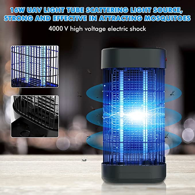 Buy Electric Bug Zapper Outdoor and Indoor Total 16W UV Light 4000